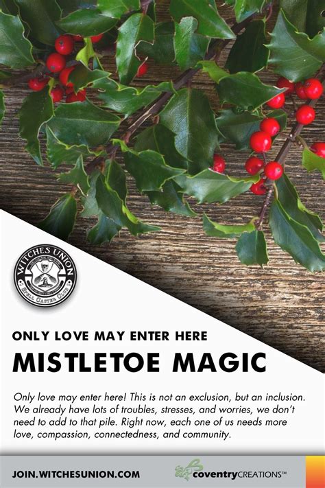 The Allure of the Mistletoe Spell: Modern Applications and Interpretations